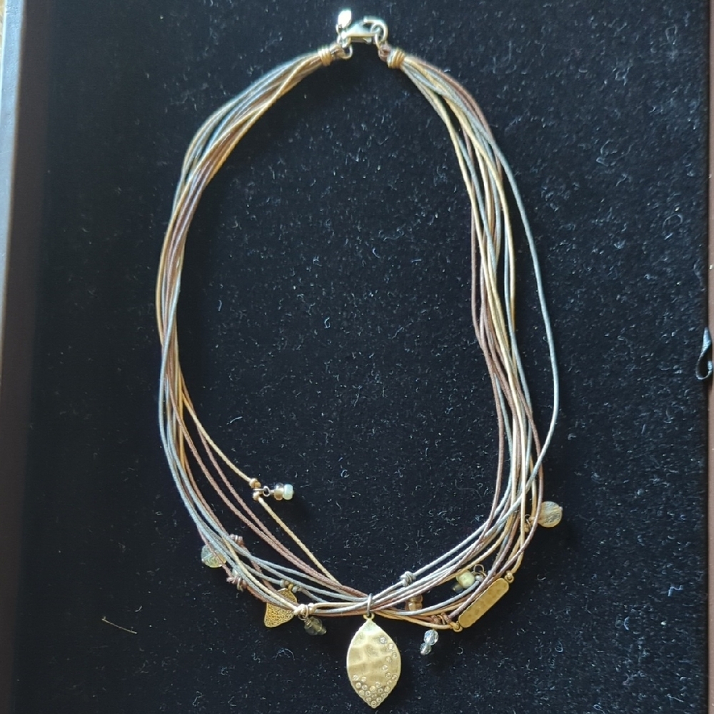 Elegant Gold Multi-Strand Necklace